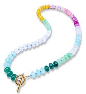 NECKLACE/Rainbow Quartz